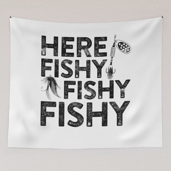 Item preview, Here Fishy Fishy Fishy designed and sold by deepstone.