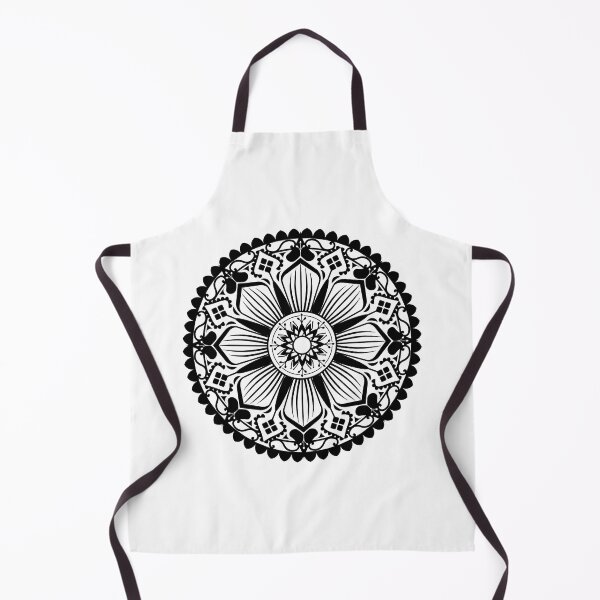 Item preview, Black And White Mandala Floral Pattern,Circle Mandala design,beautiful mandala designs, designed and sold by Tamas Das.