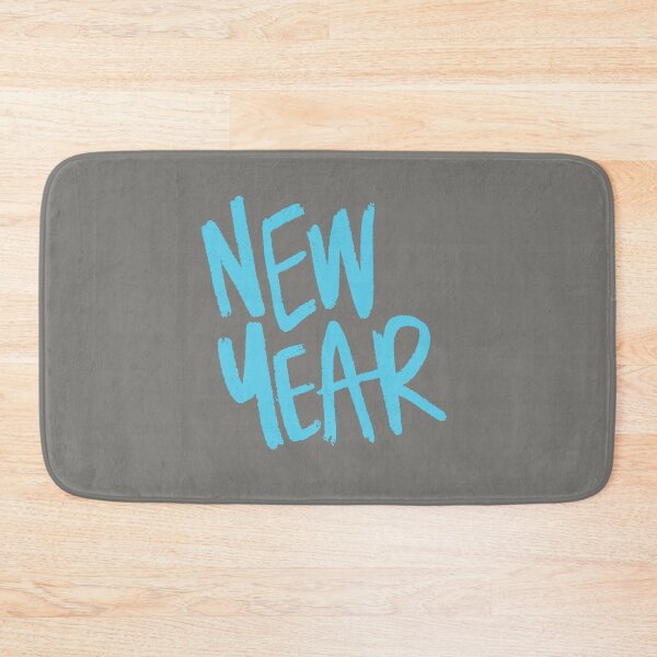Item preview, NEW YEAR QUOTE IN BLUE designed and sold by CreatorWorld29.