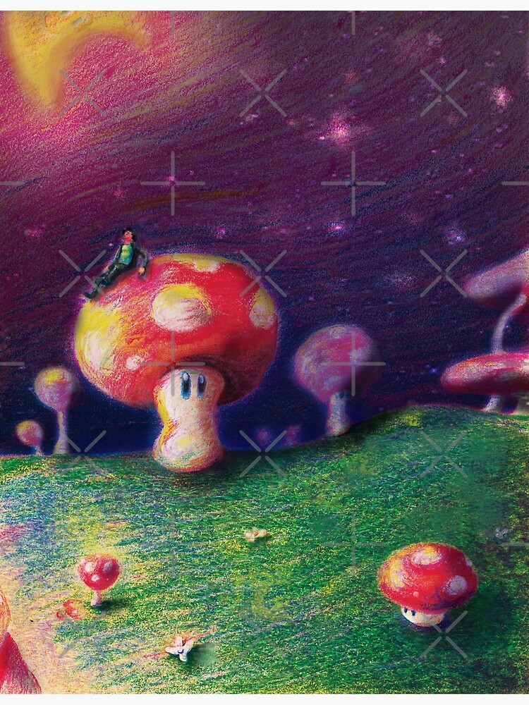 "Mushroom Kingdom" Poster by Florentino Redbubble