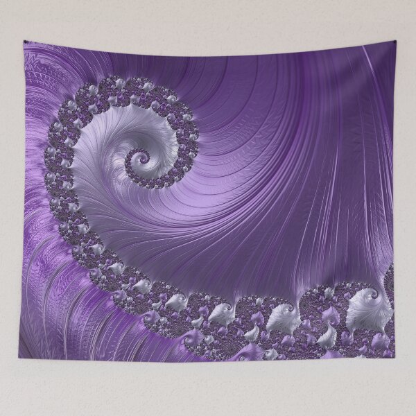 Item preview, Purple Spiral designed and sold by Elisabeth Lucas.