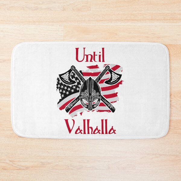 Item preview,  Until Valhalla - Viking Us Flag  designed and sold by Georgy09.
