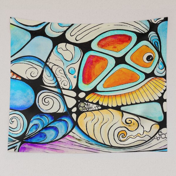 Item preview, Fish in pieces  designed and sold by Artbyfrankii.