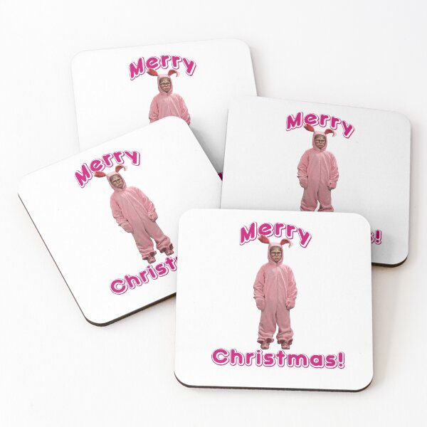 Artikelvorschau, Frohe Weihnachten Ralphie Pink Easter Bunny Der Weihnachtsgeschichtenfilm entworfen und verkauft von starkle.