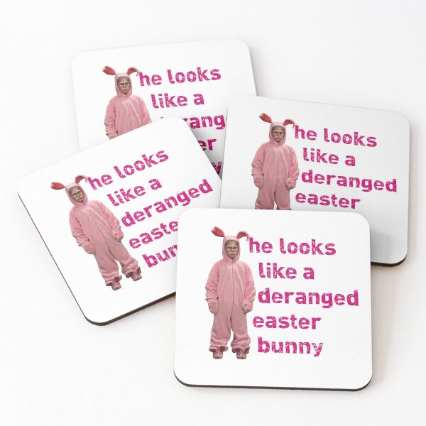 Item preview, Ralphie The Christmas Story Movie He Looks Like a Deranged Easter Bunny designed and sold by starkle.