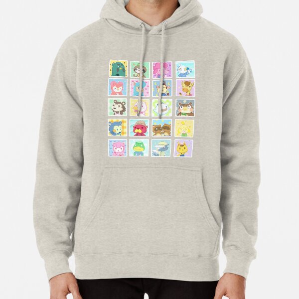 Animal Crossing Isabelle K.K Slider Group Pullover Sweatshirt Hoodie Sweater
