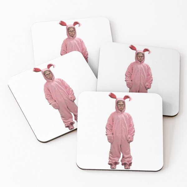 Artikelvorschau, Ralphie Die Weihnachtsgeschichte Film Pink Easter Bunny PJs entworfen und verkauft von starkle.