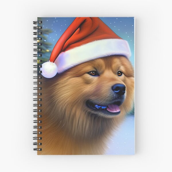 Artikelvorschau, Weihnachten Eurasier trägt eine Weihnachtsmütze entworfen und verkauft von ZenEverAI.