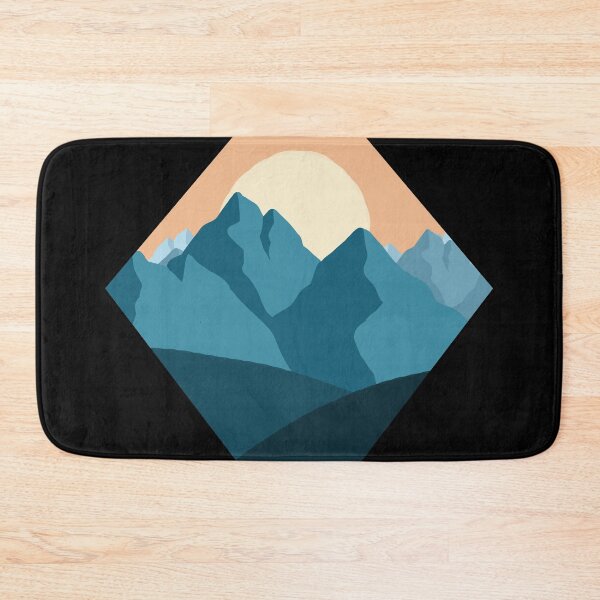 Item preview, Sunset over blue mountains  designed and sold by Skadi-Designs.