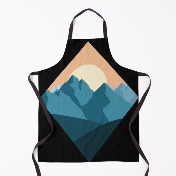 Item preview, Sunset over blue mountains  designed and sold by Skadi-Designs.