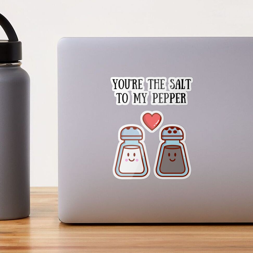 You Are the SALT to My PEPPER Salt and Pepper Salt Shaker 