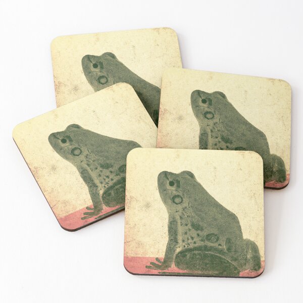 Item preview, Vintage Style Frog Art designed and sold by Design Den.