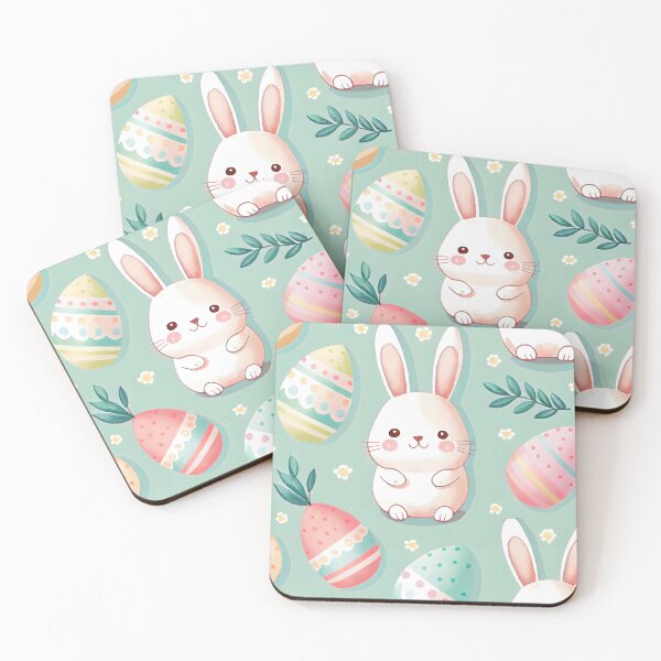Item preview, A Cute Kawaii Easter Bunny Pattern designed and sold by ClairesPatterns.