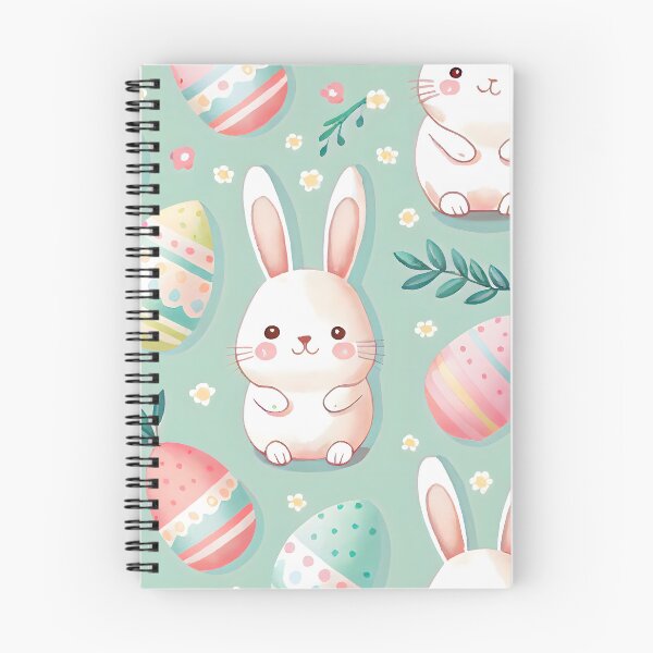 Item preview, A Cute Kawaii Easter Bunny Pattern designed and sold by ClairesPatterns.