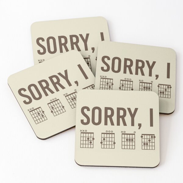 Artikelvorschau, Sorry I DGAF Lustige Gitarrenakkorde Gitarrenspieler-Geschenke | Lustige Gitarrenakkorde, versteckte Botschaft, Musik, Humor, Geschenk entworfen und verkauft von Violet Treasures.