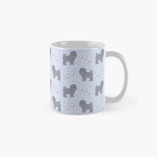 Item preview, Blue Shar Pei Puppy  designed and sold by Lulupainting.