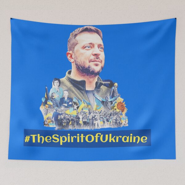 Item preview, ukraine president volodymyr zelenskyy art and design  designed and sold by sagestar.