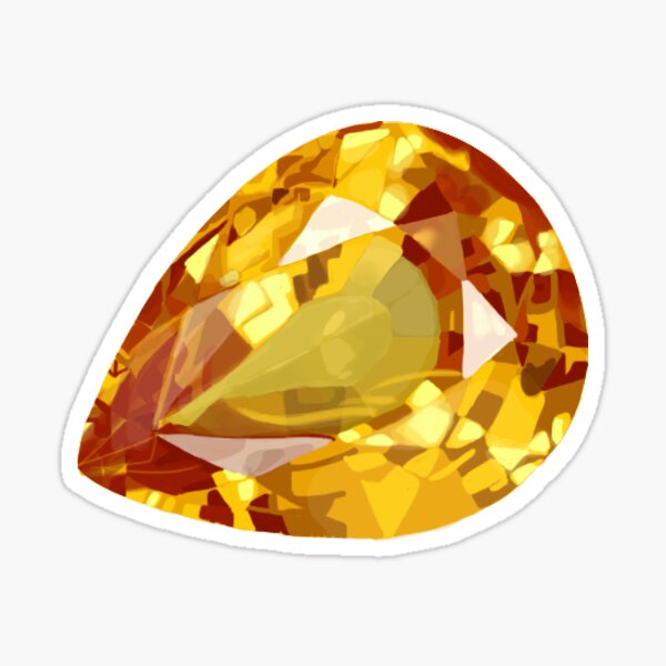 Vista previa del artículo con la obra «Topacio naranja - Birthstone de noviembre», diseñado y vendido por chloechloe008.