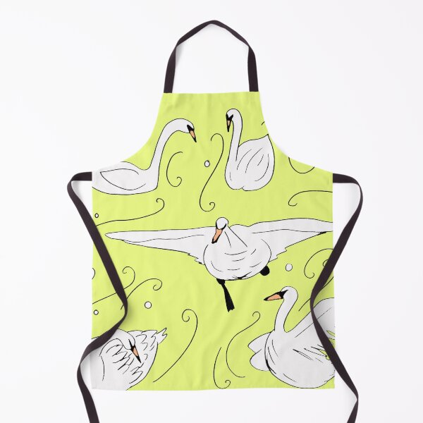 Item preview, Swans - Canary Yellow Palette designed and sold by Niina Niskanen.