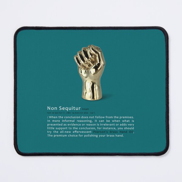 Item preview, Brass Hand, Non Sequitur - Athletico Mince    designed and sold by AthleticoMin512.