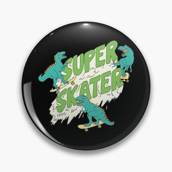 Item preview, Super Skater Fun Cool Dino Deporte Diseño designed and sold by zoripet Store.