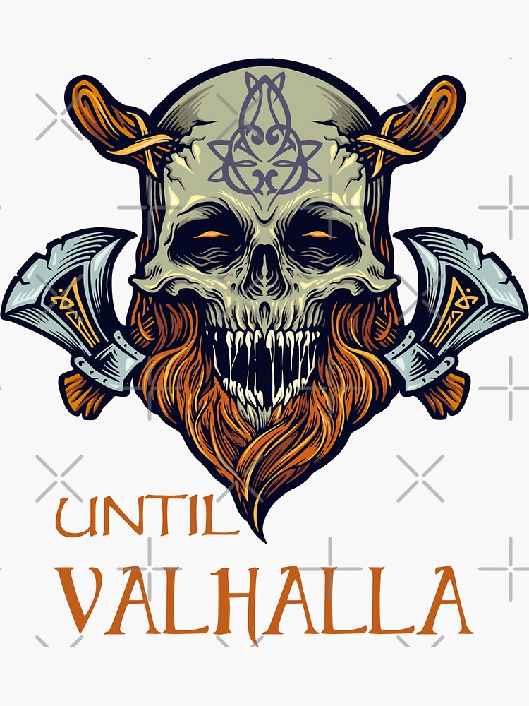 Viking Warrior Until Valhalla Viking Photographic Print for Sale by  Dog-T-Shirts