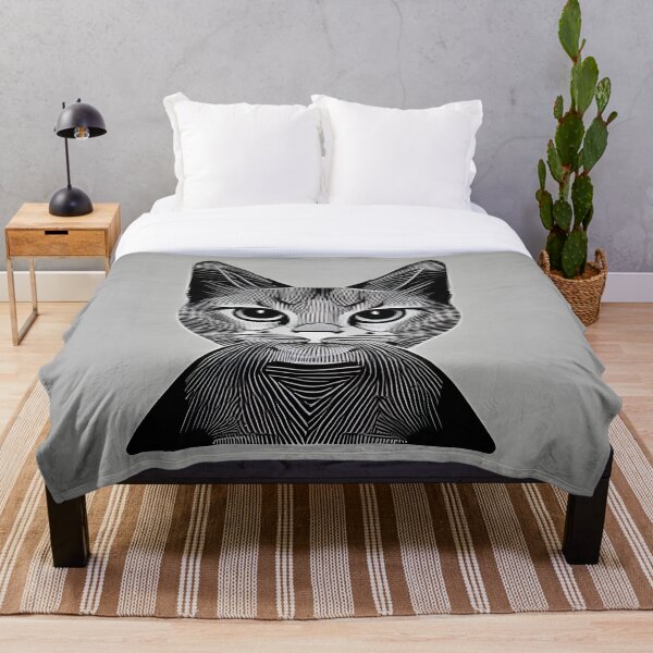 Item preview, Geometric Cat designed and sold by Devin Farinsky.