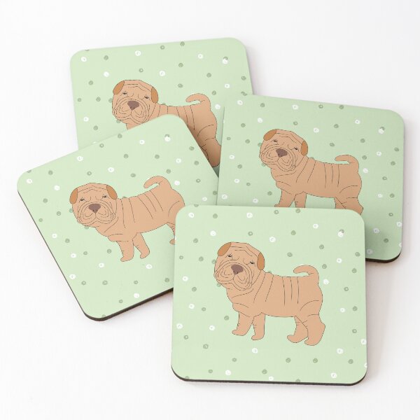 Item preview, Shar Pei Puppy - Light Red Fawn 1 designed and sold by Lulupainting.