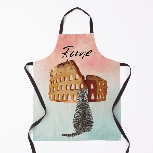 Item preview, Tabby Cat in Rome wall art cat themed pet parent gift designed and sold by JoeyGraceCatCo.