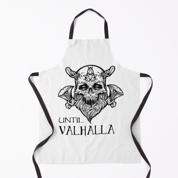 Item preview, Until Valhalla - Vikings Warrior Black and White designed and sold by Georgy09.