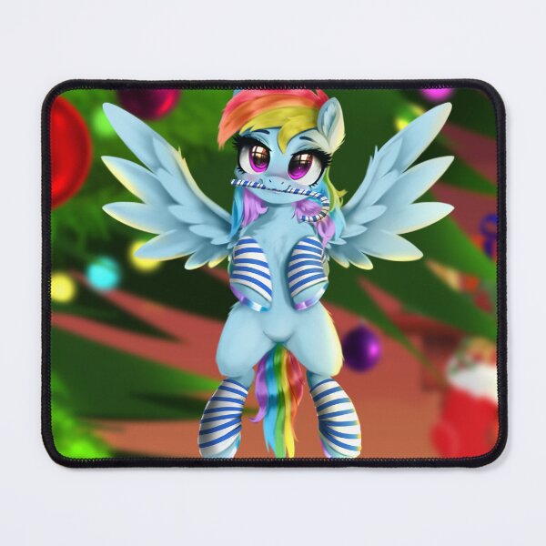 Item preview, Tiny Rainbow Dash at Christmas designed and sold by Darksly.