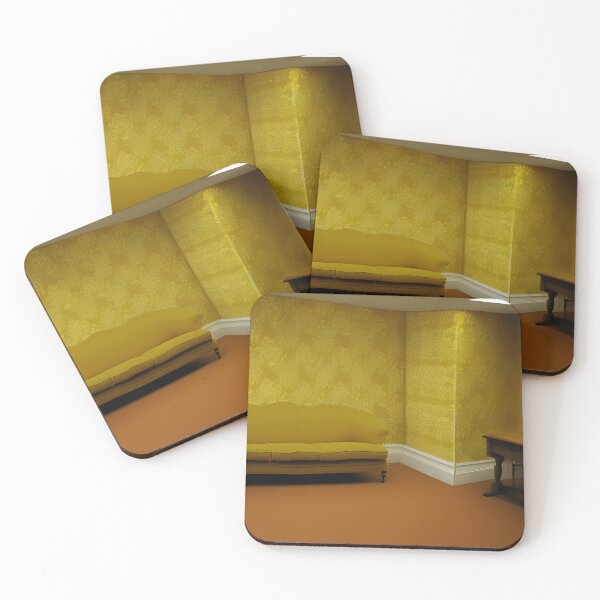 Item preview, The Backrooms - Liminal Space - Doors and Yellow Wallpaper designed and sold by DanTheManDan.