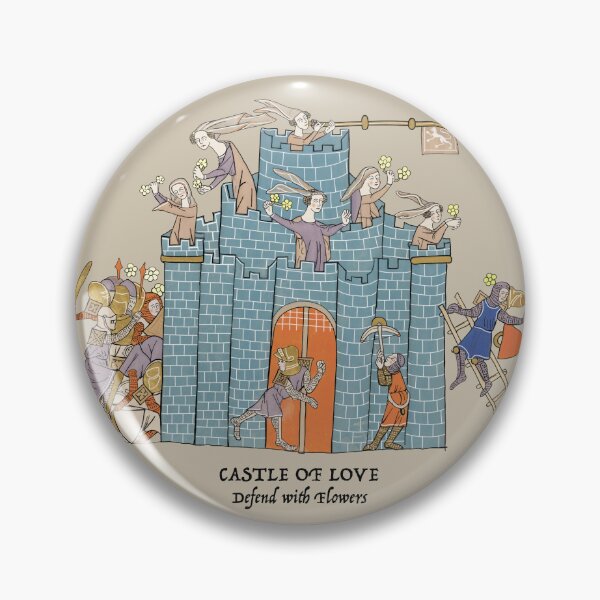 Item preview, Medieval Castle of Love: Defend with Flowers designed and sold by ebrawne.