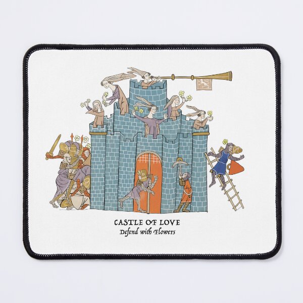 Item preview, Medieval Castle of Love: Defend with Flowers designed and sold by ebrawne.