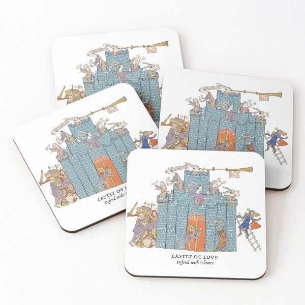 Item preview, Medieval Castle of Love: Defend with Flowers designed and sold by ebrawne.