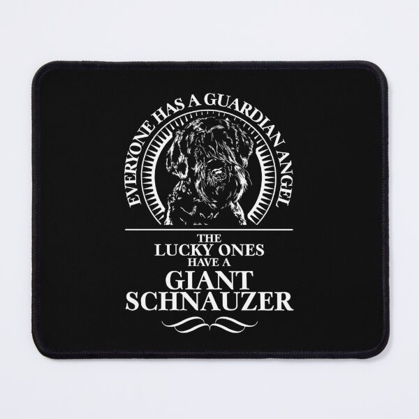 Item preview, Giant Schnauzer Guardian Angel Dog Saying designed and sold by dogarts.