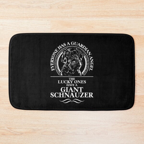 Item preview, Giant Schnauzer Guardian Angel Dog Saying designed and sold by dogarts.