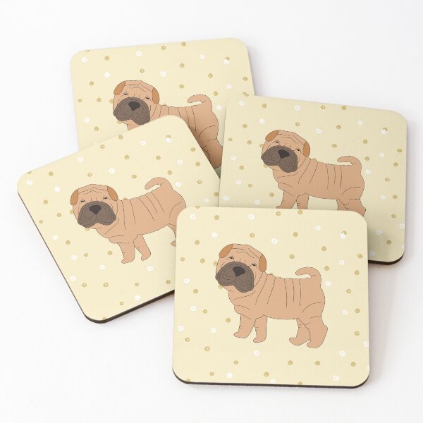 Item preview, Shar Pei Puppy - Light Red Fawn 2 designed and sold by Lulupainting.