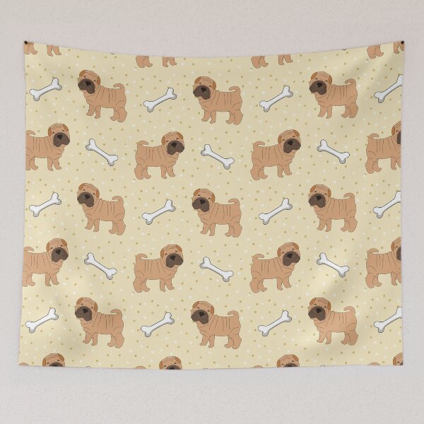 Item preview, Shar Pei Puppy - Light Red Fawn 2 designed and sold by Lulupainting.