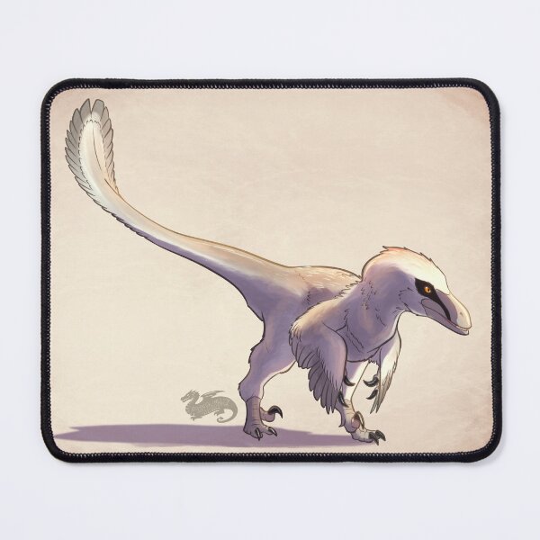 Item preview, Leucistic Velociraptor designed and sold by DevinQuigleyArt.
