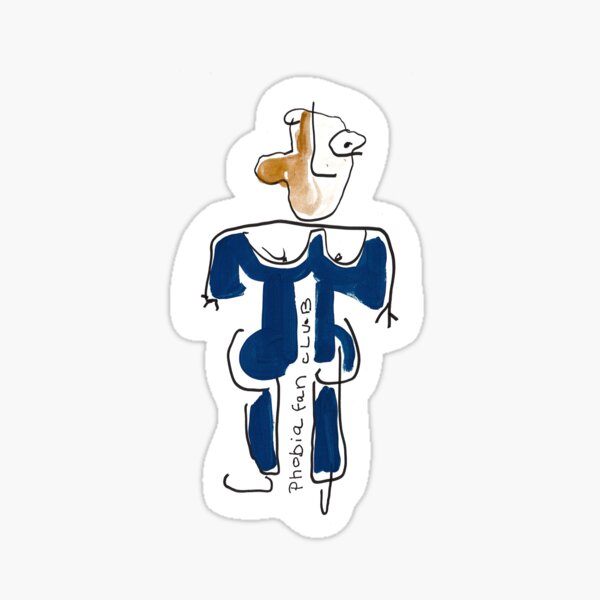 Phobia Fan Club Sticker