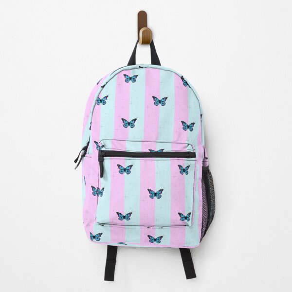 Item preview, Blue Butterfly with 2 Color Background designed and sold by NengShop.