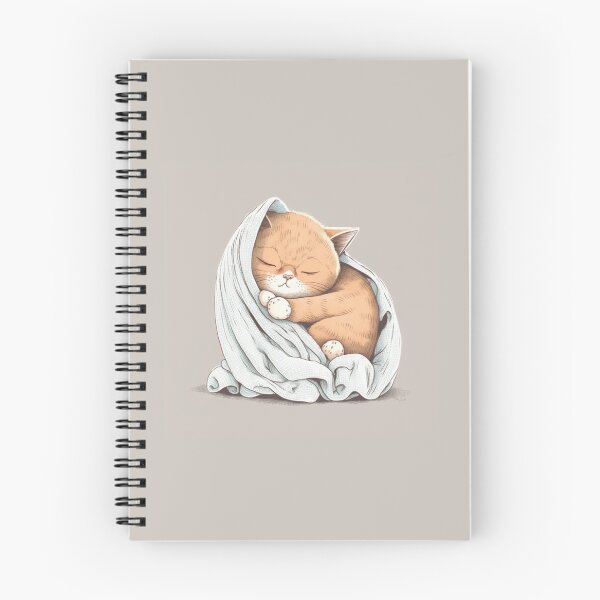Item preview, very eepy kitten in a white blanket designed and sold by lysabird.