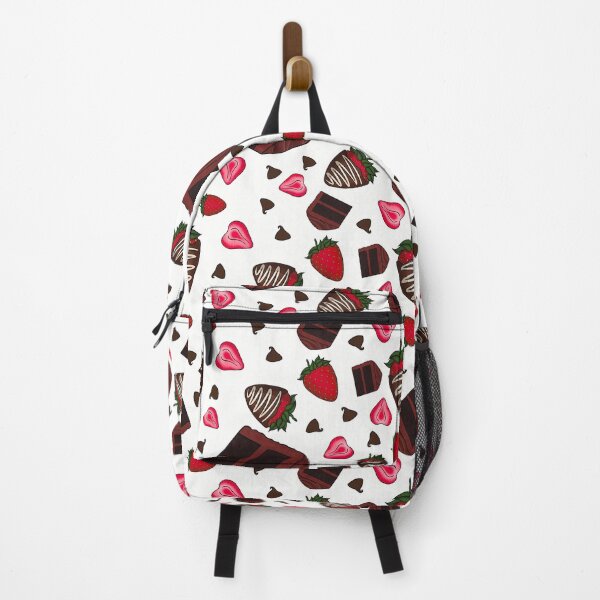 Item preview, Chocolate Strawberry Pattern (White) designed and sold by honeybeepaper.