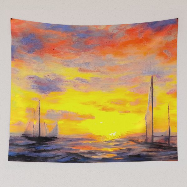 Artikelvorschau, Boote bei Sonnenuntergang entworfen und verkauft von bradm50.