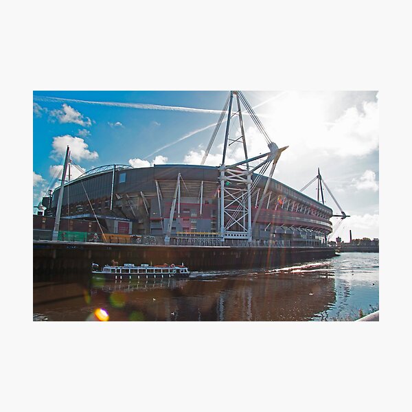 Principality Stadium in the Sun Photographic Print