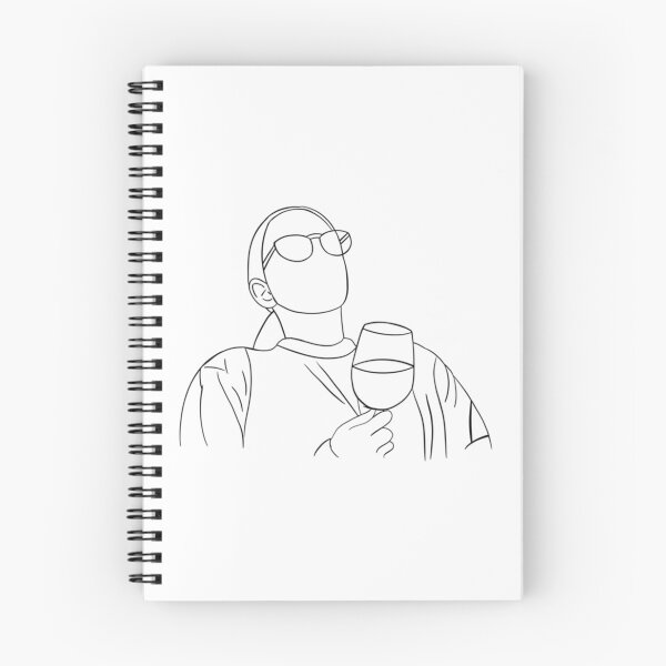 Item preview, Jenna Marbles Leisuring (Line Drawing)     designed and sold by sandrawivia.