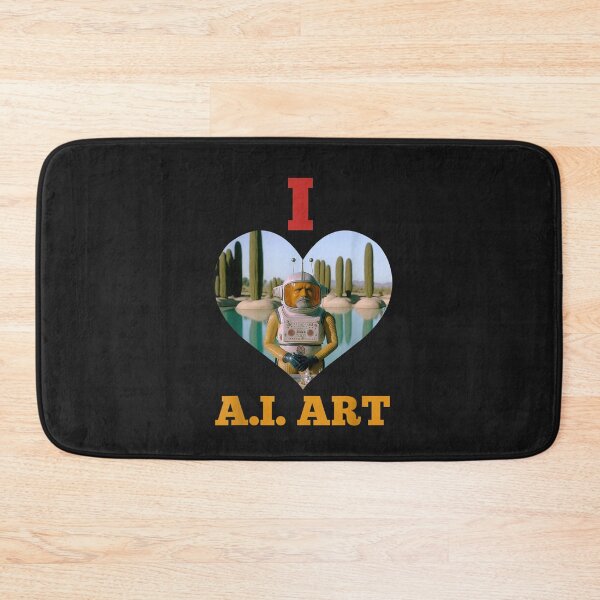 Artikelvorschau, I heart artificial intelligence T Shirt entworfen und verkauft von Klaus-Gilbert.
