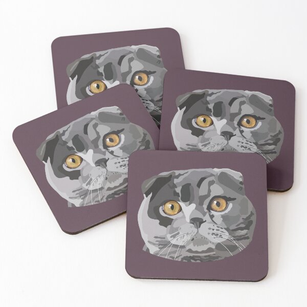 Item preview, British Shorthair Cat Hand Drawn Digital Art designed and sold by Lartheviking.