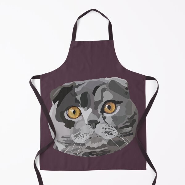 Item preview, British Shorthair Cat Hand Drawn Digital Art designed and sold by Lartheviking.